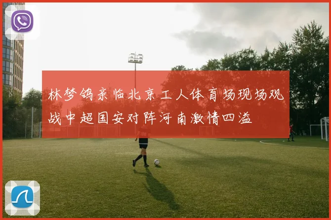 林梦鸽亲临北京工人体育场现场观战中超国安对阵河南激情四溢
